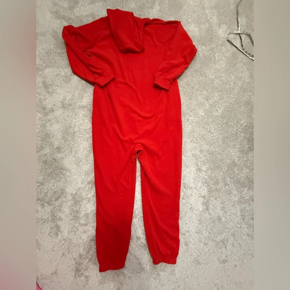 Cyclebar Adult Fleece Hoodie Onesie - size Large - loungewear - Picture 9 of 9